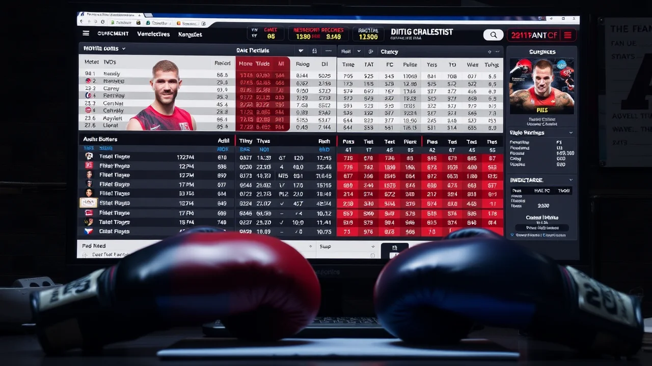MostBet interfeysi